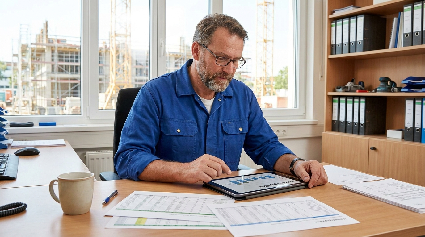 Handwerker Anfragen verwalten: 4 Zahlen entscheiden alles
